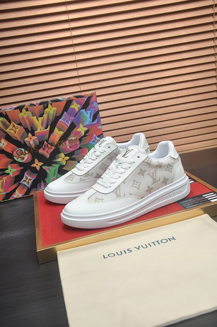 Men's shoes 💰540💶[LOUIS VUITTON] Original order price (water-dyed cowhide lining) new model 🍀LV Louis Vuitton * - top version of LV classic trendy shoes! Made of imported original cowhide, water-dyed cowhide lining, and original wear-resistant rubber outsole! High quality products! Code number 38-45 (45 is custom-made and cannot be returned or exchanged)